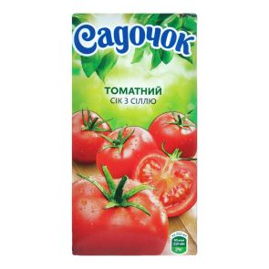 Сік "Садочок" томатний з сіллю, 0,5 л