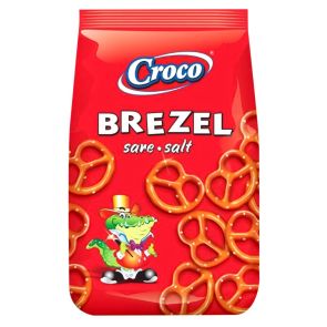 Кренделі солоні "Croco" Brezel, 80 г