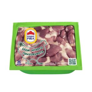 Серце куряче "Наша Ряба" охолоджене, 700 г - Фото 1