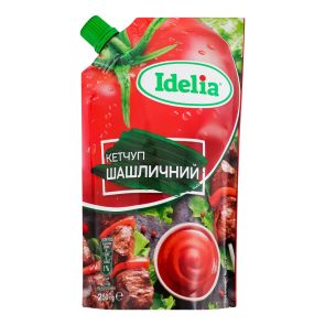 Кетчуп "Idelia" Шашличний, 250 г