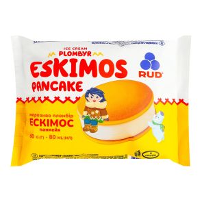 Морозиво сендвіч "Рудь" Ескімос панкейк, 60 г