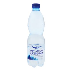 Вода мінеральна "Карпатська Джерельна" сильногазована, 0,5 л