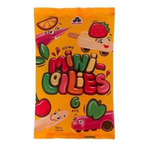 Морозиво-лід ескімо "Рудь" Mini-Lollies мікс, 102 г (6х17 г)