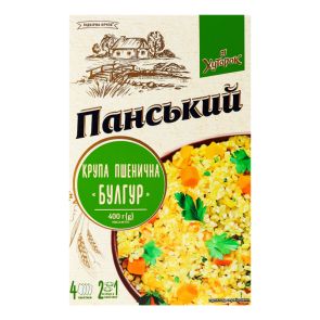Крупа пшенична булгур "Хуторок" Панський, 400 г