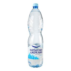 Вода мінеральна "Карпатська Джерельна" негазована, 1,5 л
