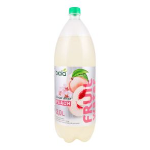 Напій безалкогольний "Біола" Fruit Water Білий персик, 2 л