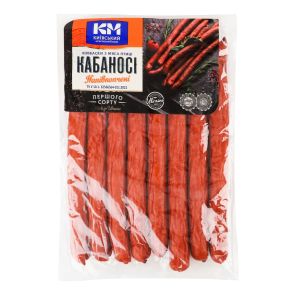 Ковбаски "Київський МК" Кабаносі напівкопчені, перший ґатунок