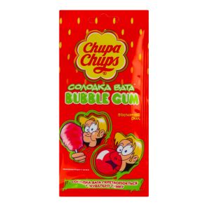 Гумка жувальна "Chupa Chups" Fairy Floss полуниця, 11 г