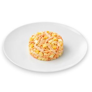 Салат з морквою по-корейськи та копченою курочкою