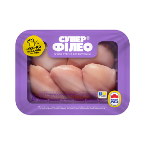 Філе стегна куряче "Супер Філео" охолоджене, ~600 г
