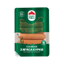 Сосиски з м'яса курки 