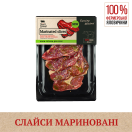 Яловичина маринована різана слайсами 