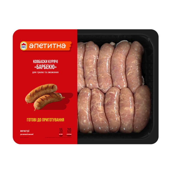 Ковбаски курячі Барбекю