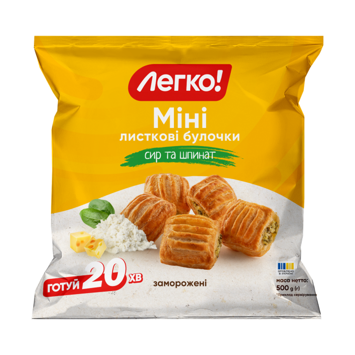 Міні листкові булочки